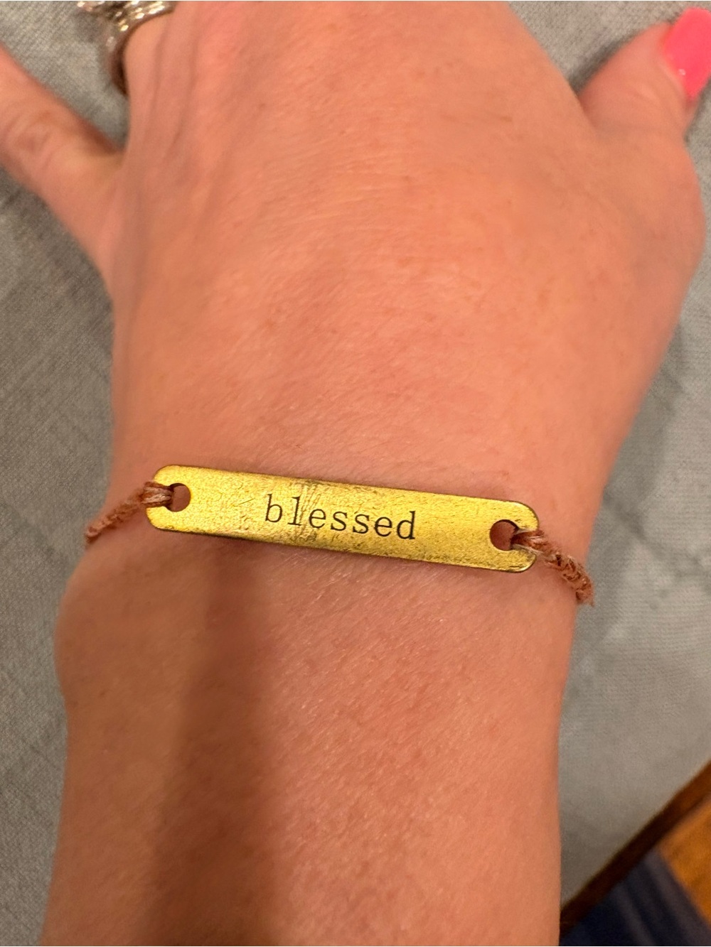 Handmade Blessed Boho Friendship Bracelet Vintage Inspired Adjustable